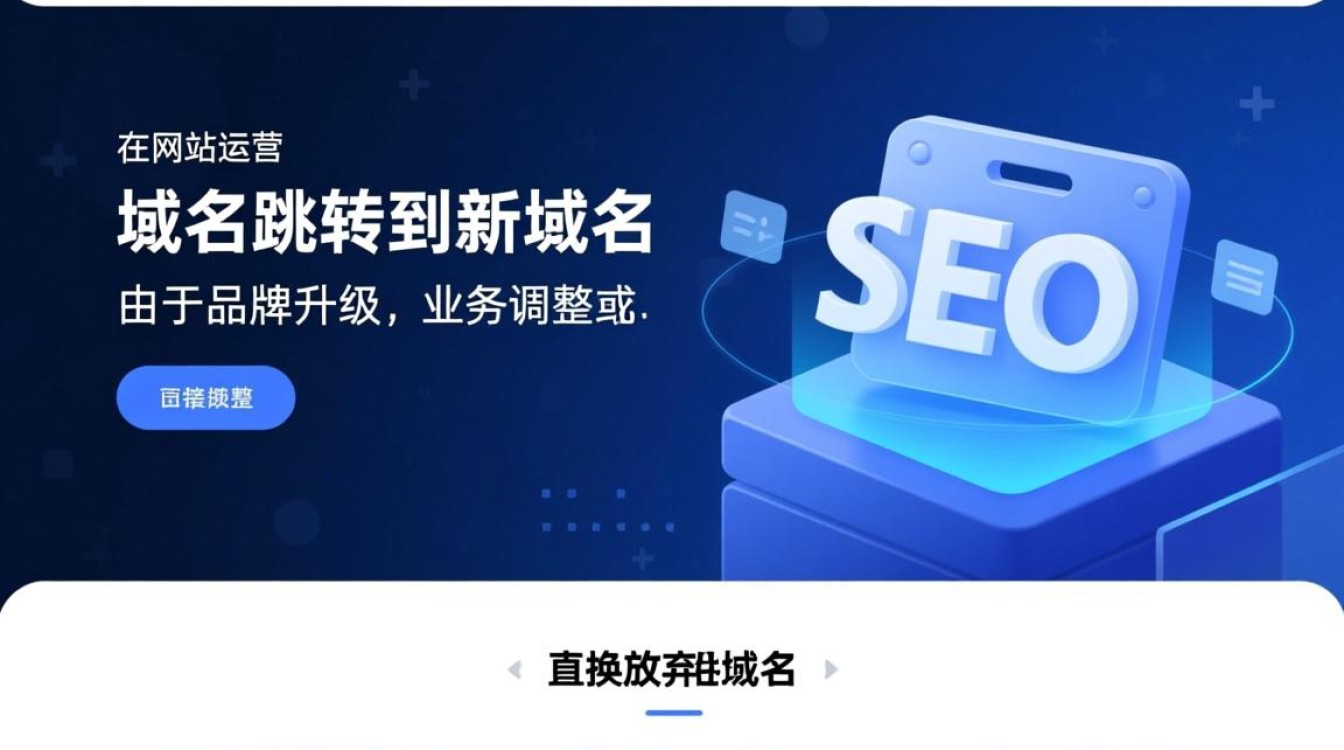 旧域名跳转新域名的具体操作步骤是怎样的？