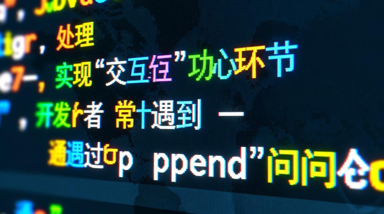 为什么用append添加的JS事件点击后没反应？