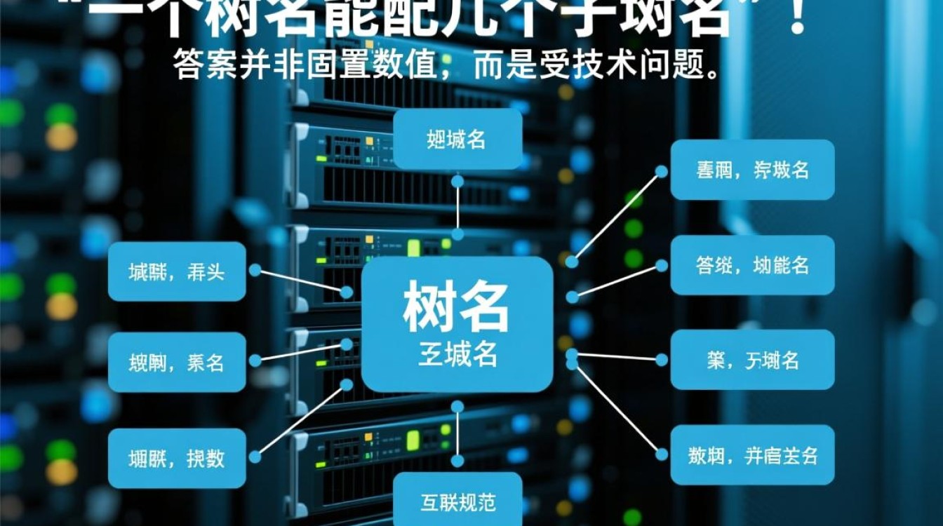 一个域名到底能配多少个子域名？