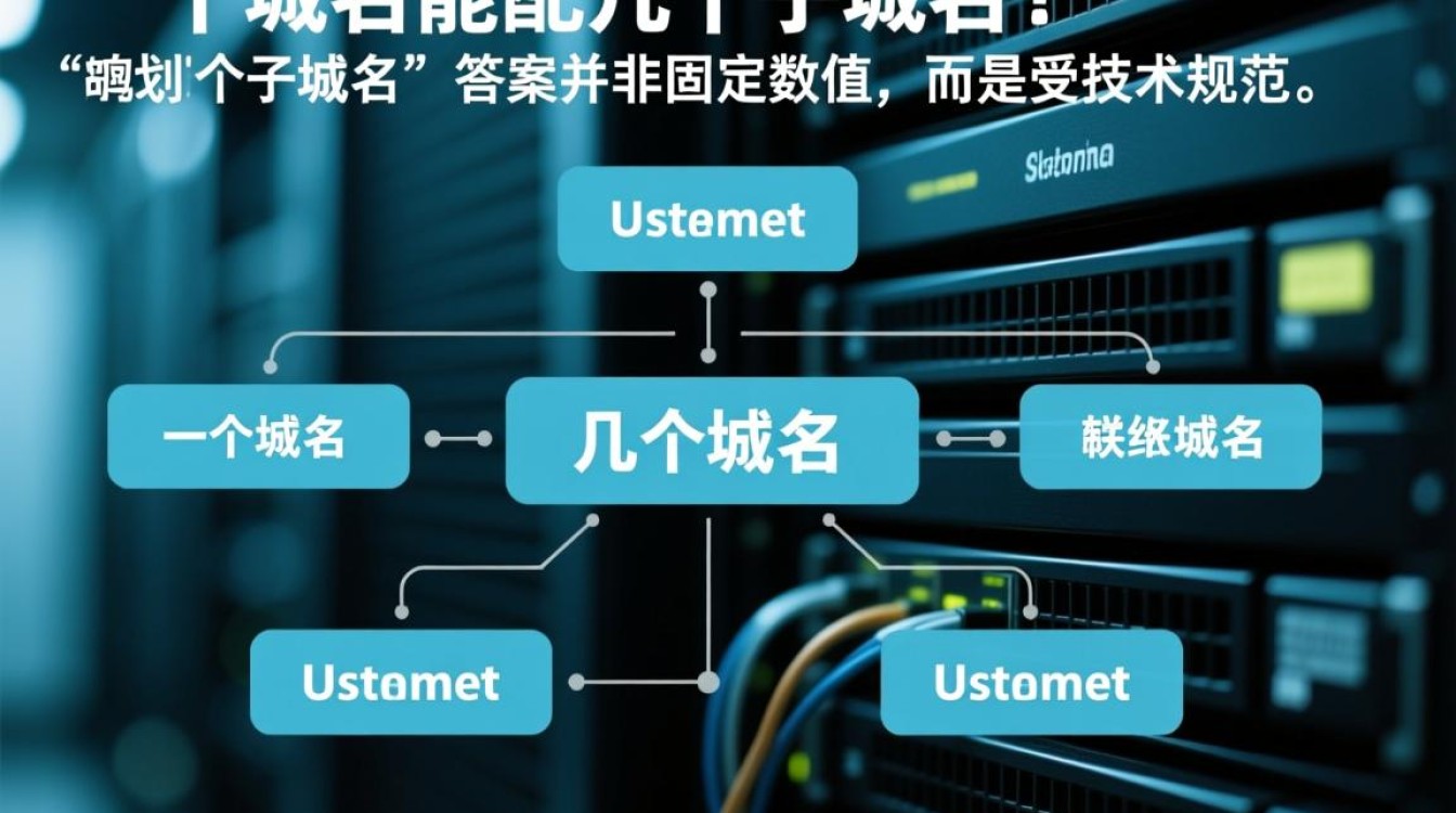 一个域名到底能配多少个子域名？