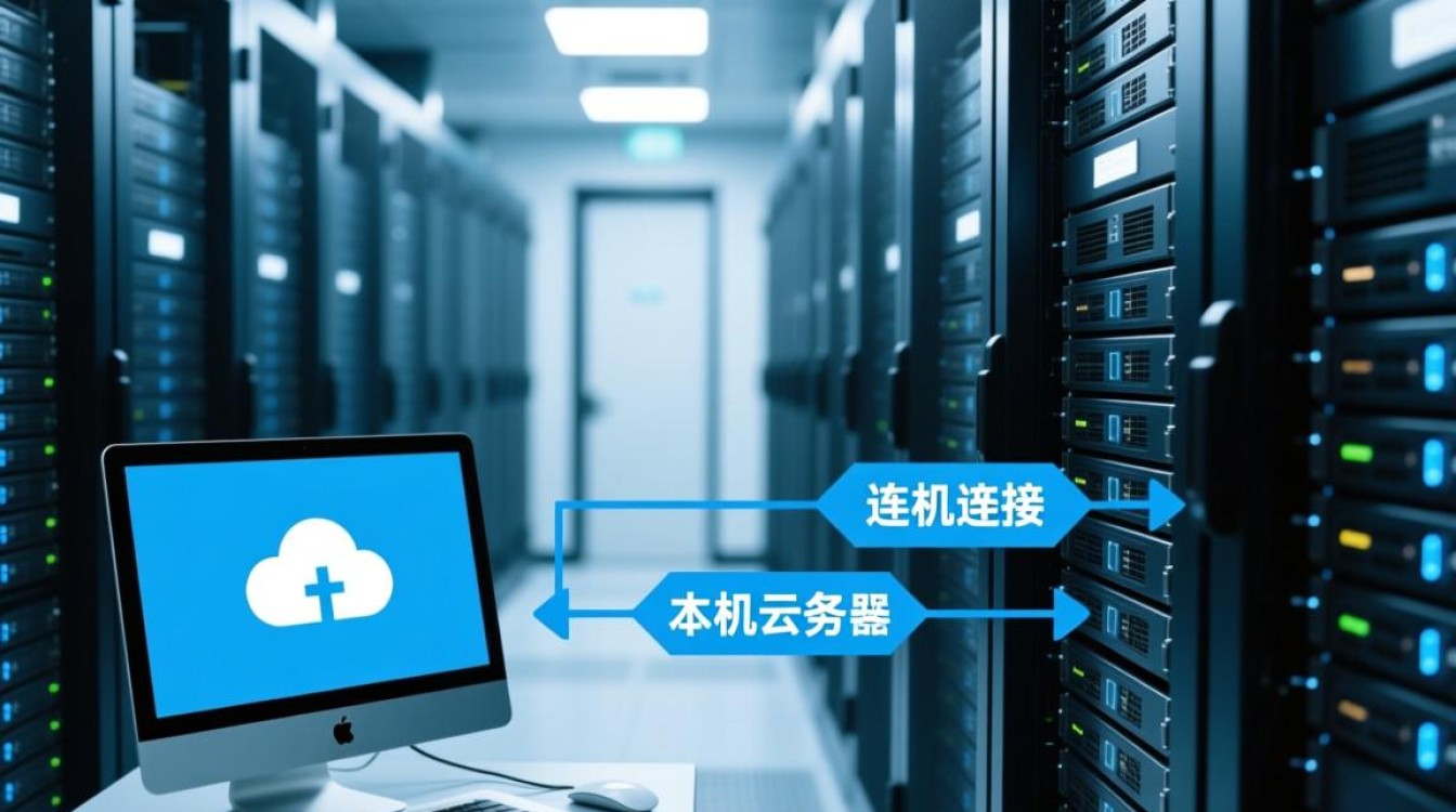 如何连接本机服务器到云服务器？详细步骤是什么？