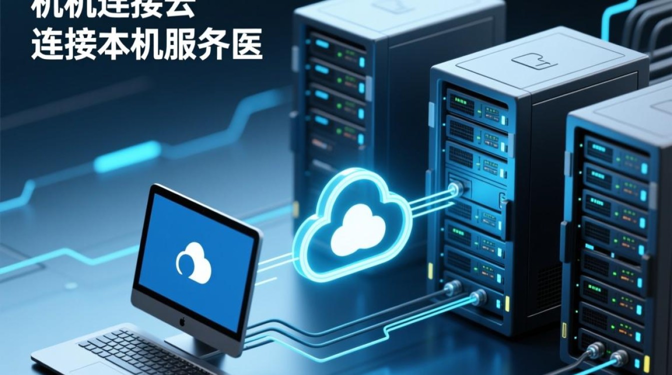 如何连接本机服务器到云服务器？详细步骤是什么？