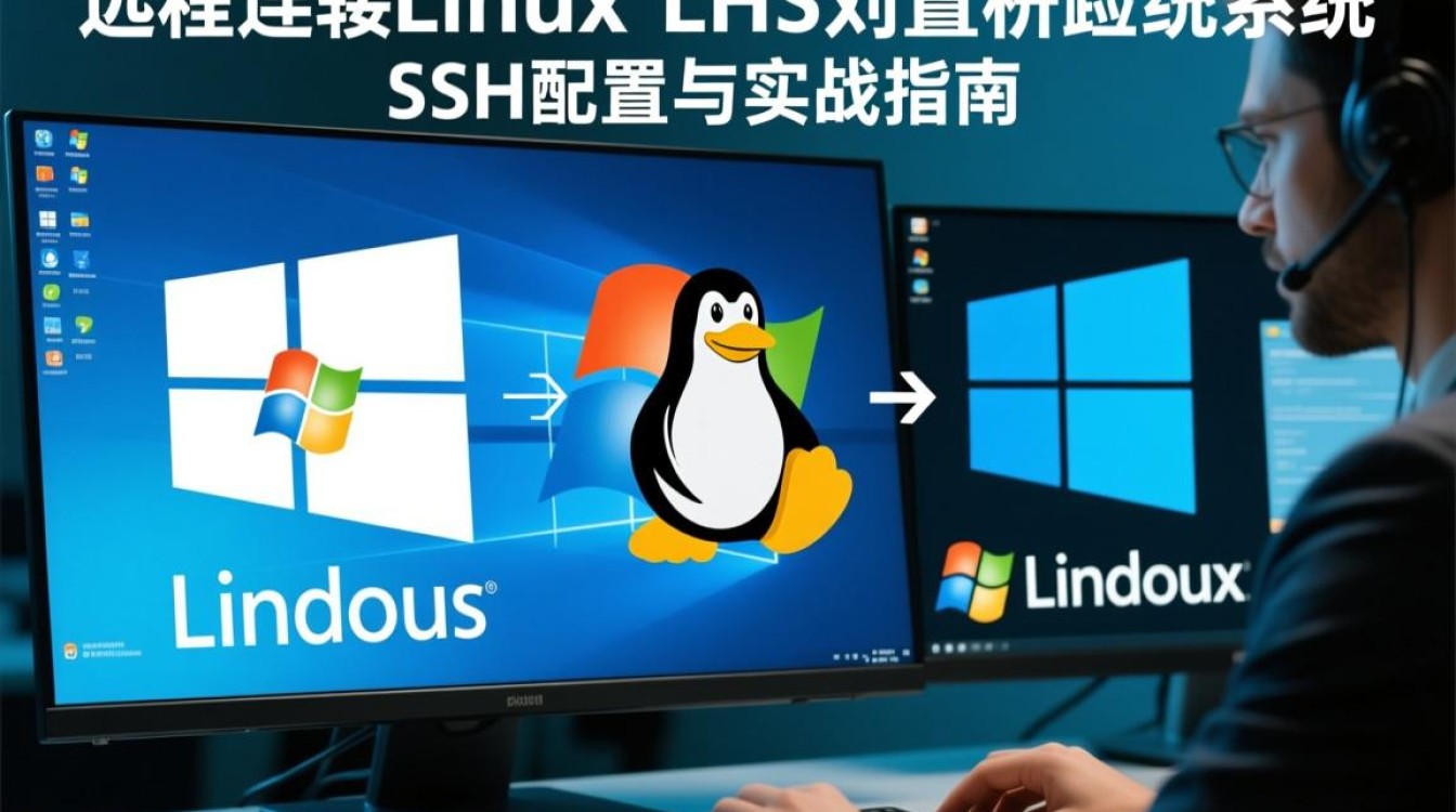 Windows如何远程连接Linux的SSH服务器？详细步骤是什么？