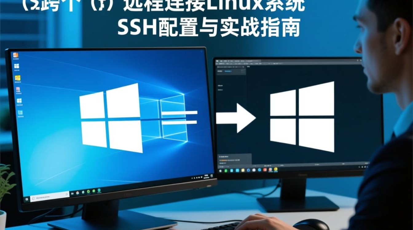 Windows如何远程连接Linux的SSH服务器？详细步骤是什么？