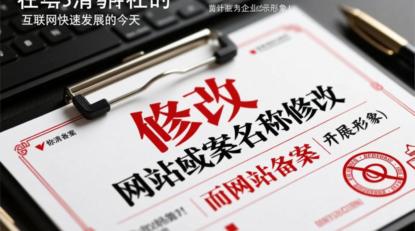 网站备案名称怎么改？备案网站名称修改流程是怎样的？
