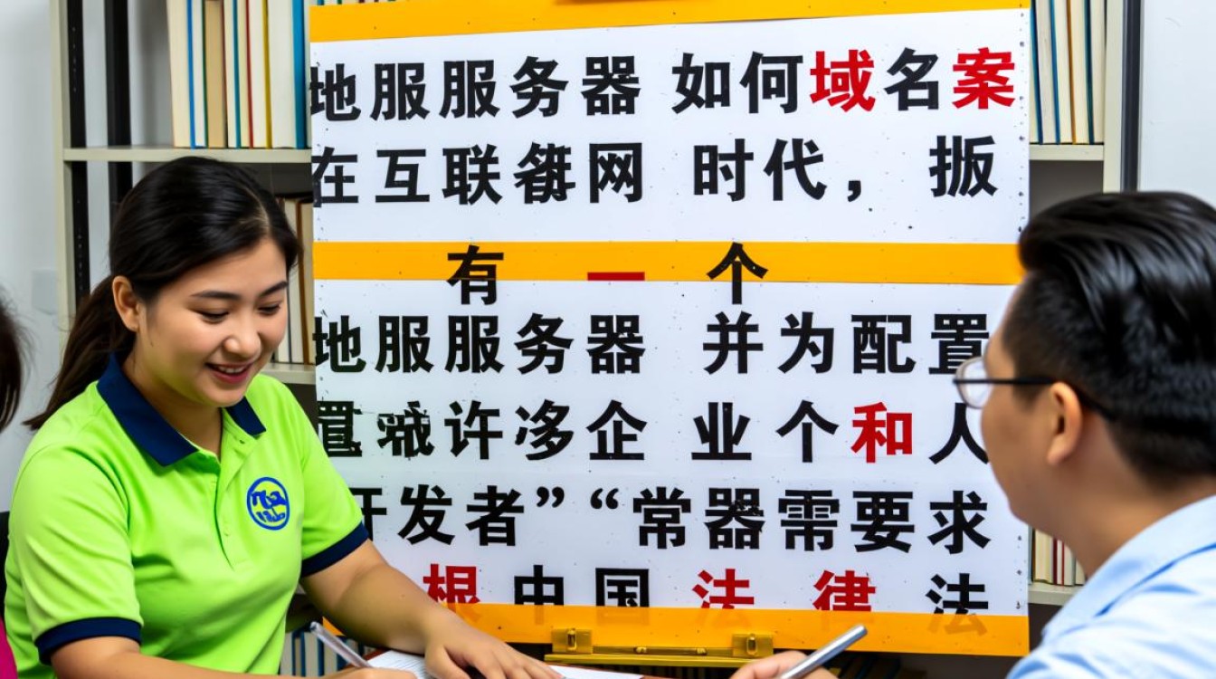本地服务器域名备案具体流程和注意事项是什么？