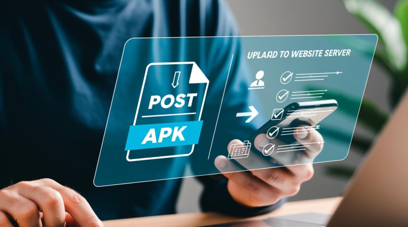 apk文件如何通过post方式上传到网站？