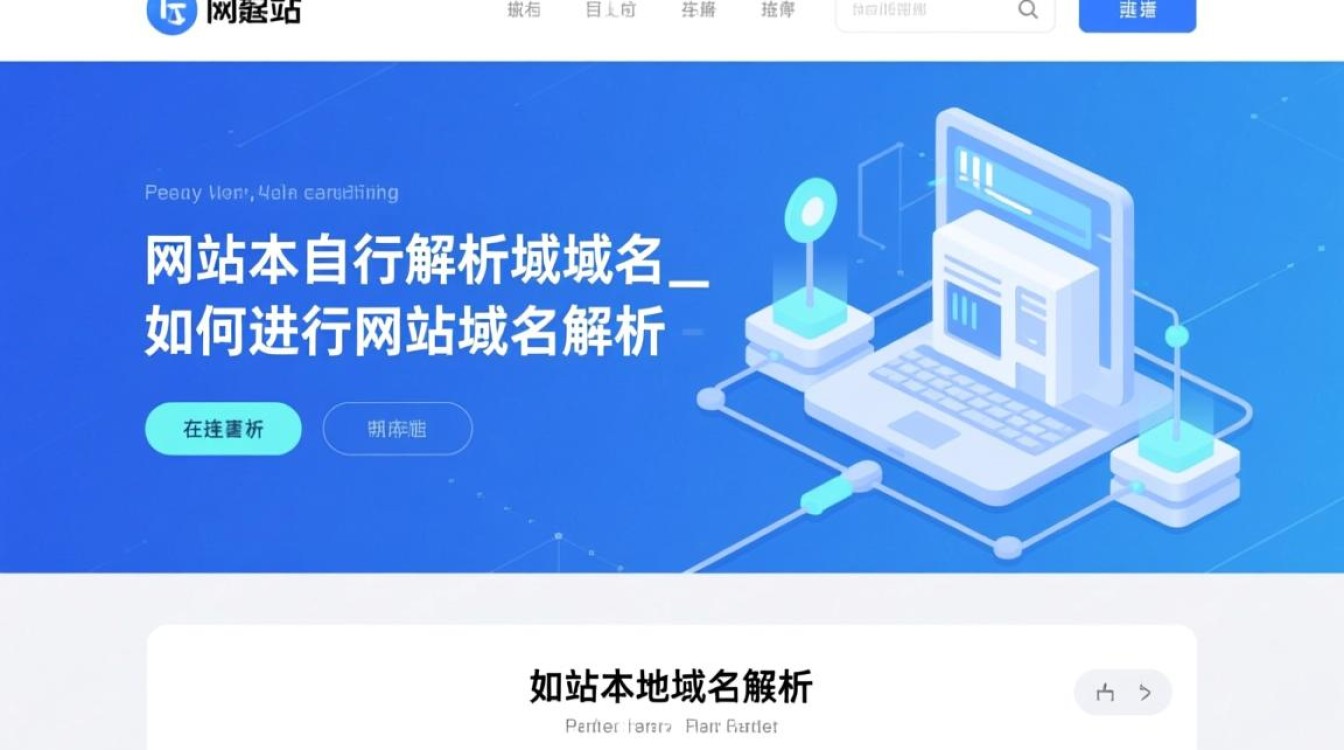 本地网站如何自行解析域名？详细步骤是什么？