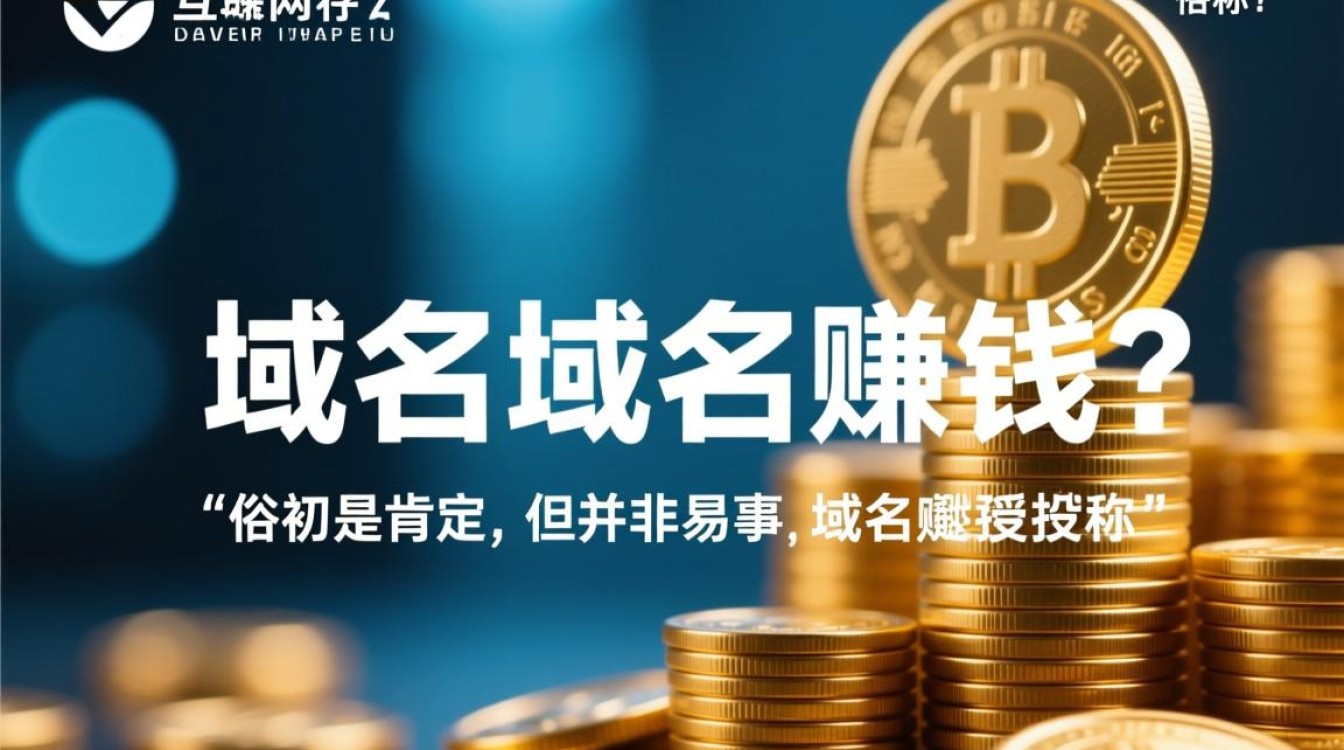 注册域名卖域名赚钱吗？普通人能靠域名买卖月入过万吗？