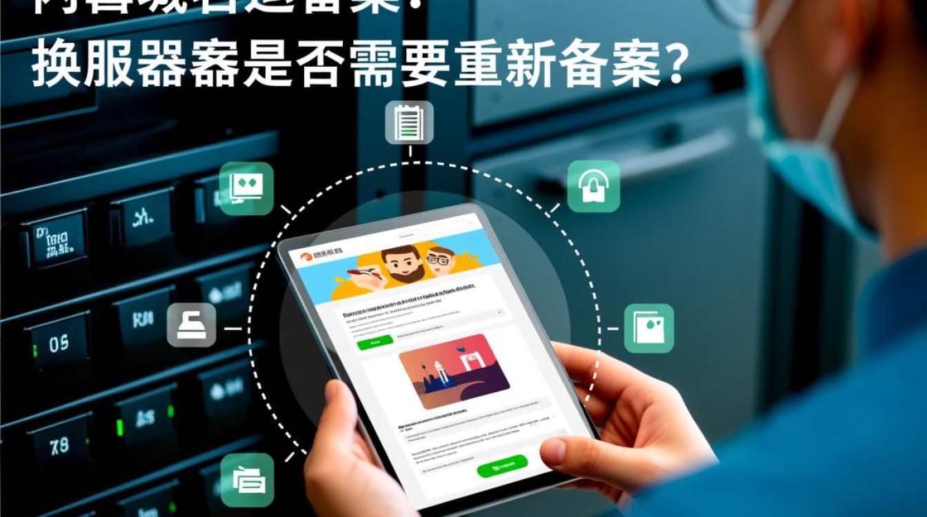 备案域名换服务器，备案信息需要重新提交吗？