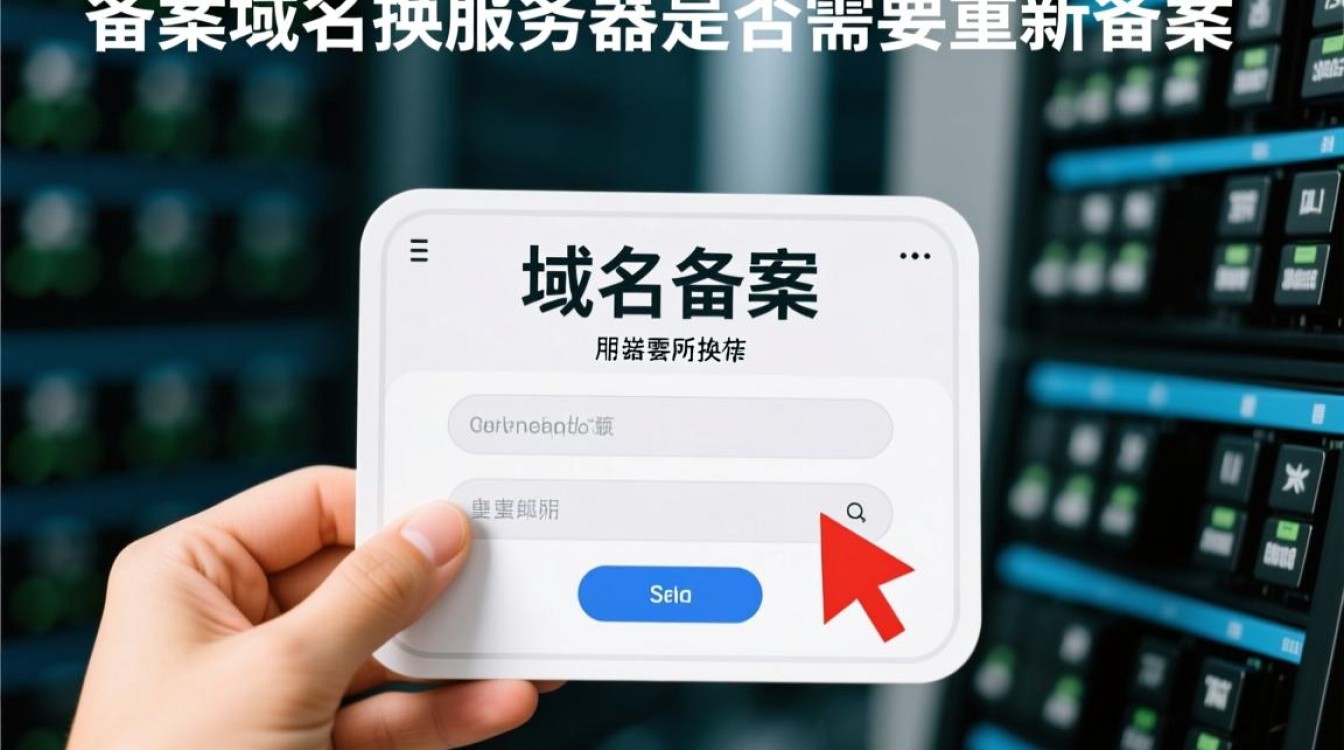 备案域名换服务器，备案信息需要重新提交吗？