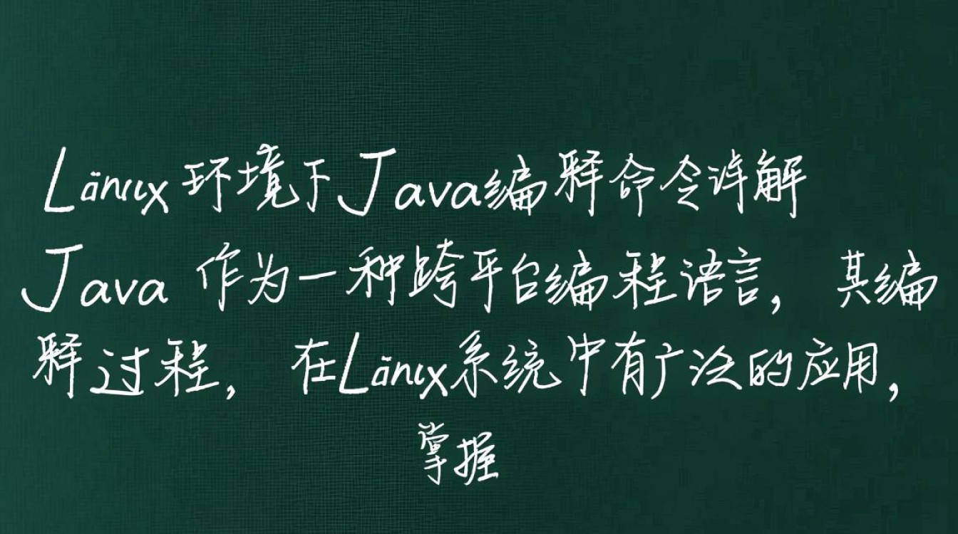 Linux下Java编译命令有哪些常用参数及使用场景？