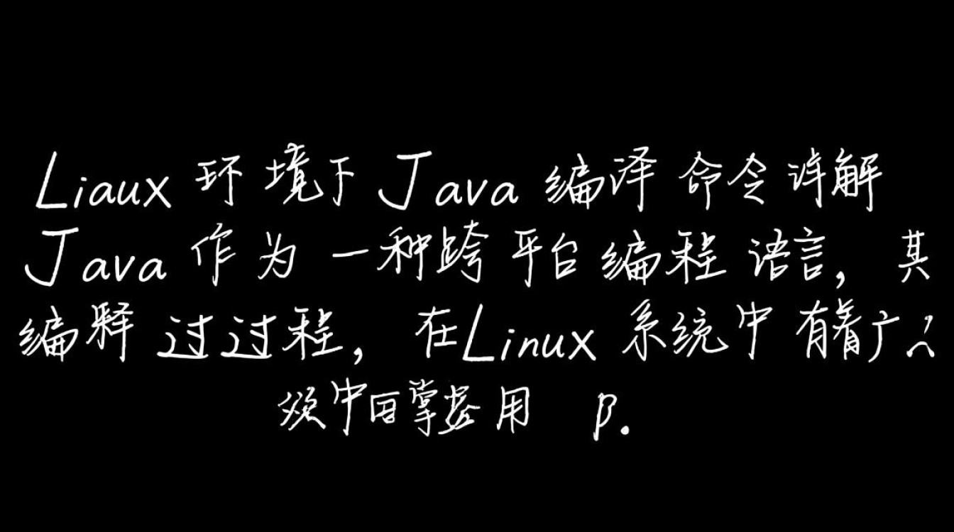 Linux下Java编译命令有哪些常用参数及使用场景？