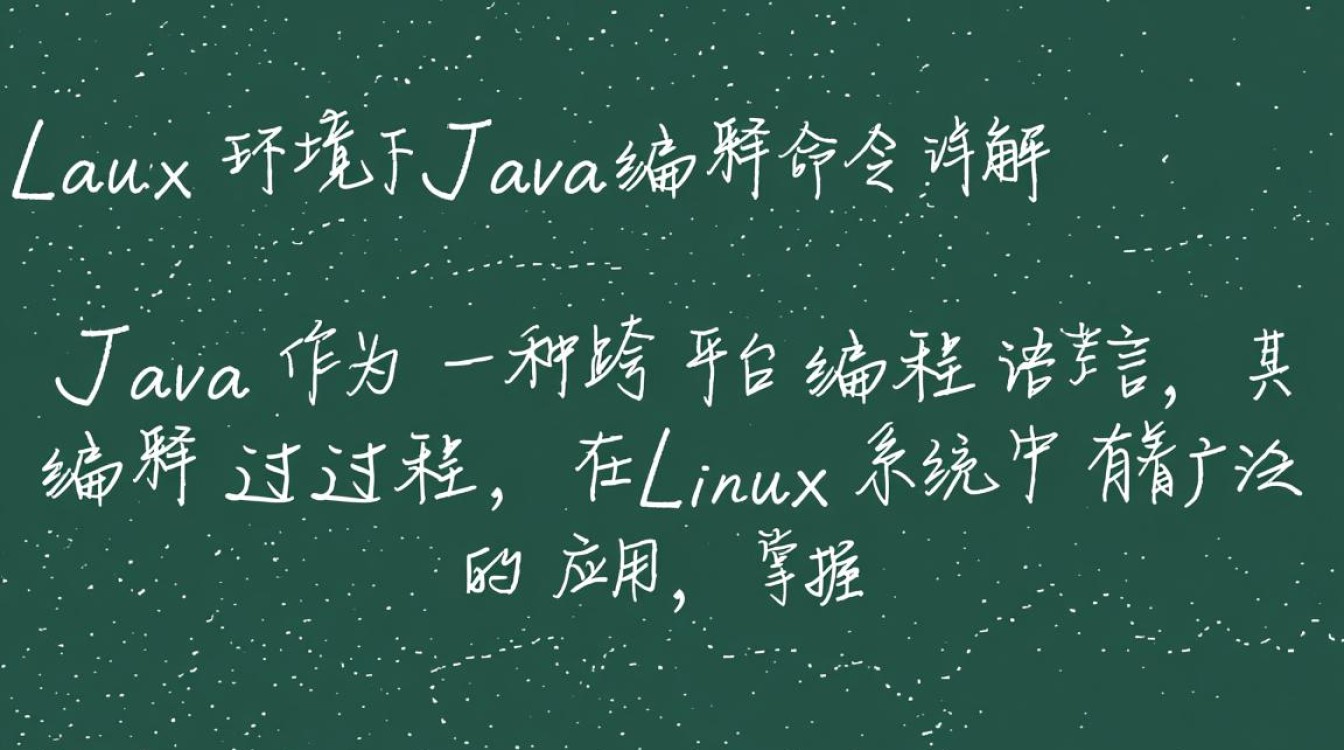 Linux下Java编译命令有哪些常用参数及使用场景？