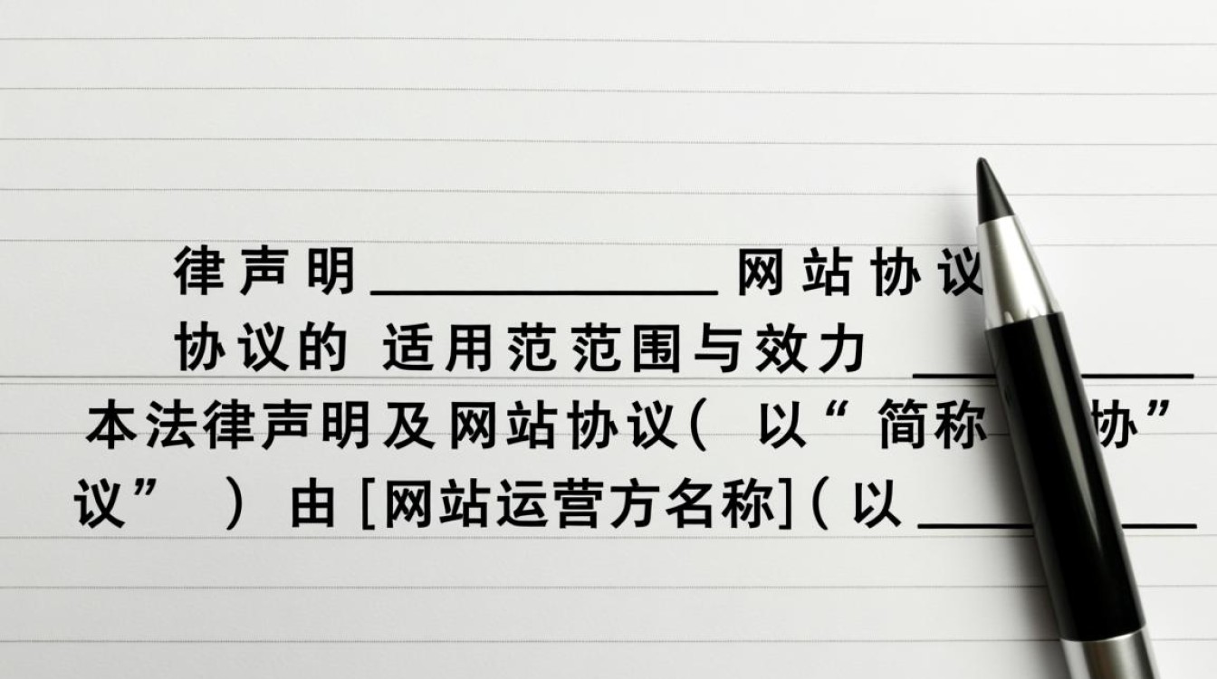 网站法律声明和协议具体包含哪些条款？