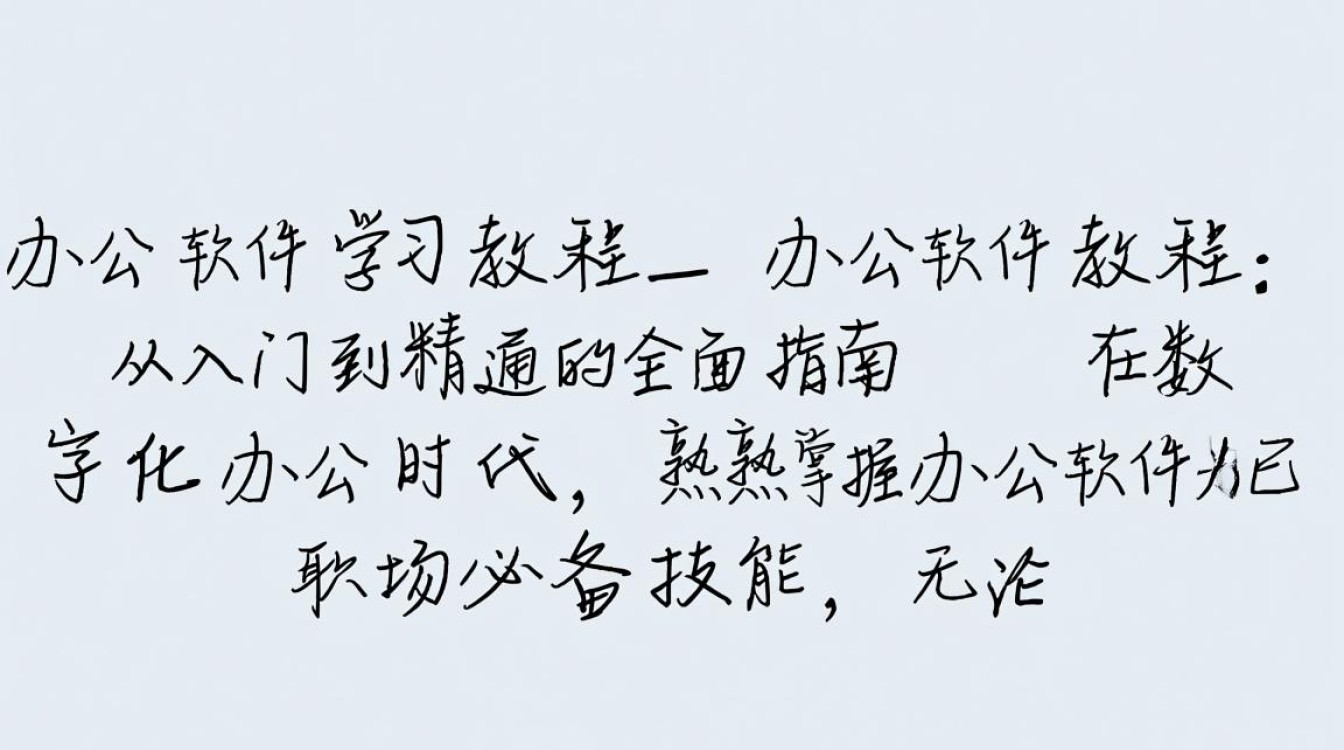 办公软件教程哪个好？零基础小白怎么学办公软件？