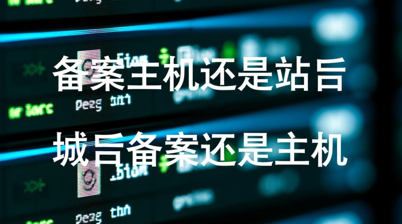 备案主机和域名，到底该备案哪个？