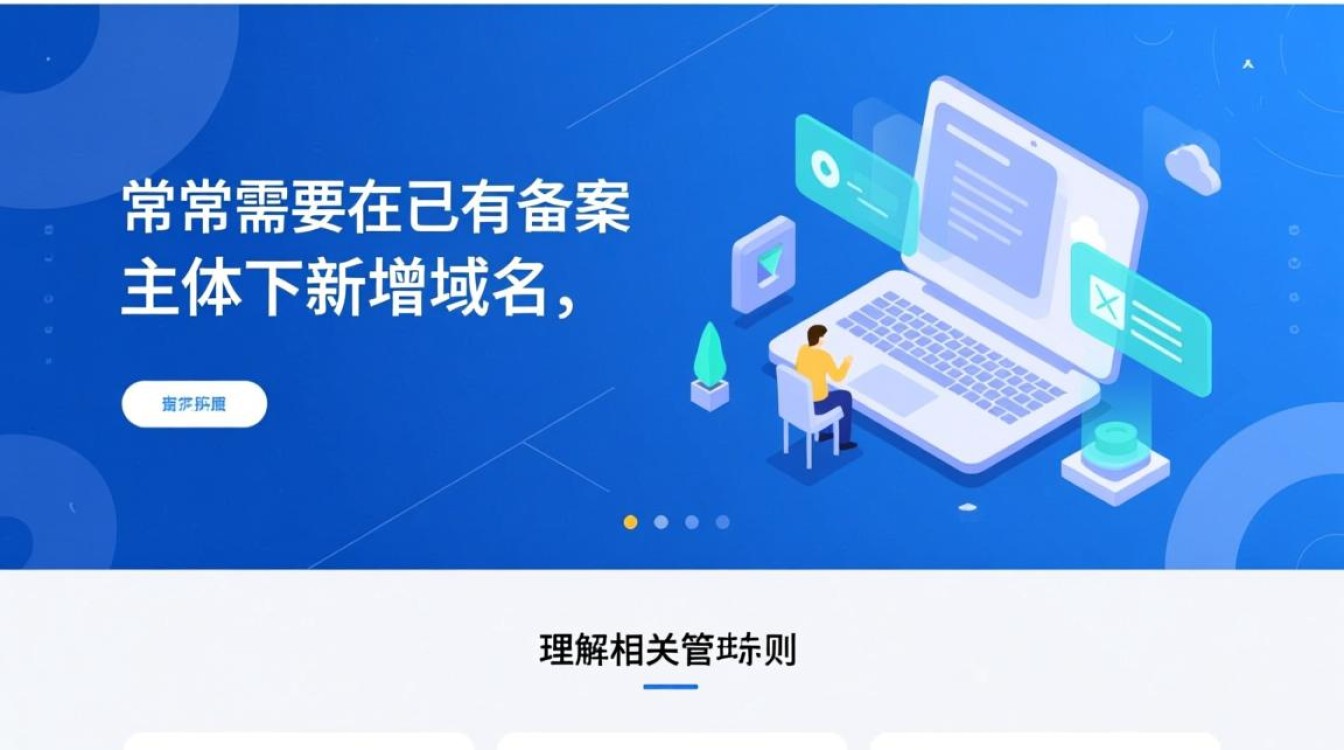 已备案域名下如何增加新域名？需要哪些步骤？
