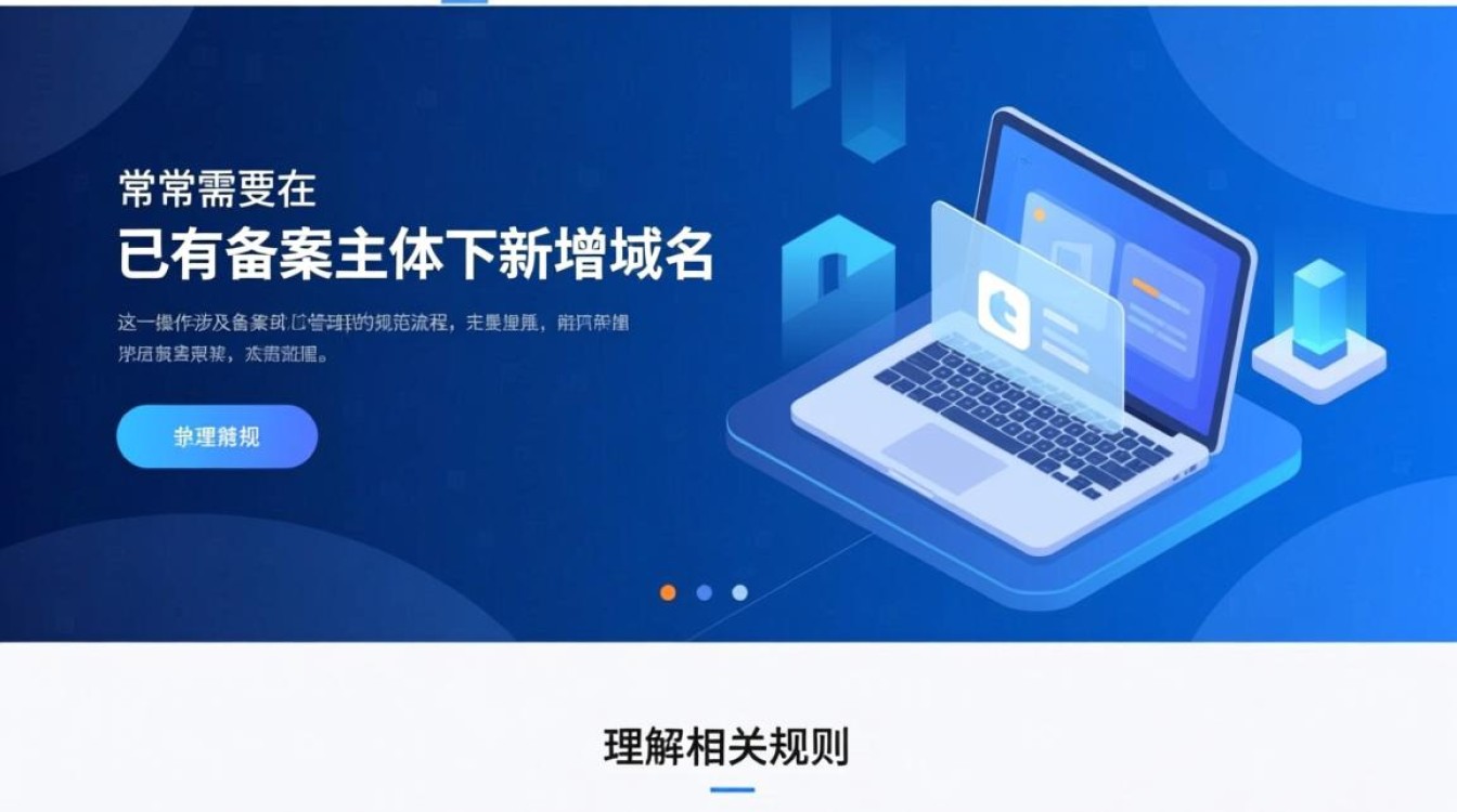已备案域名下如何增加新域名？需要哪些步骤？