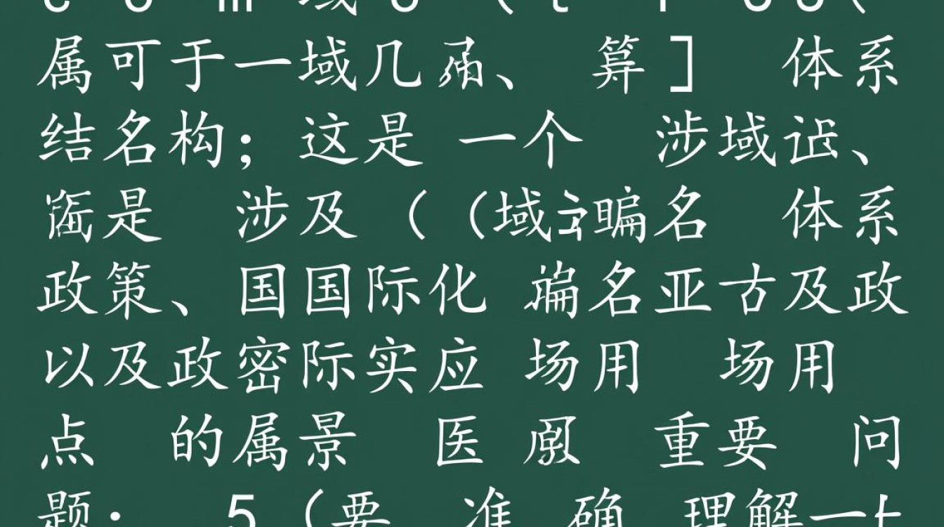 中文com域名属于几级域名？怎么看域名层级？