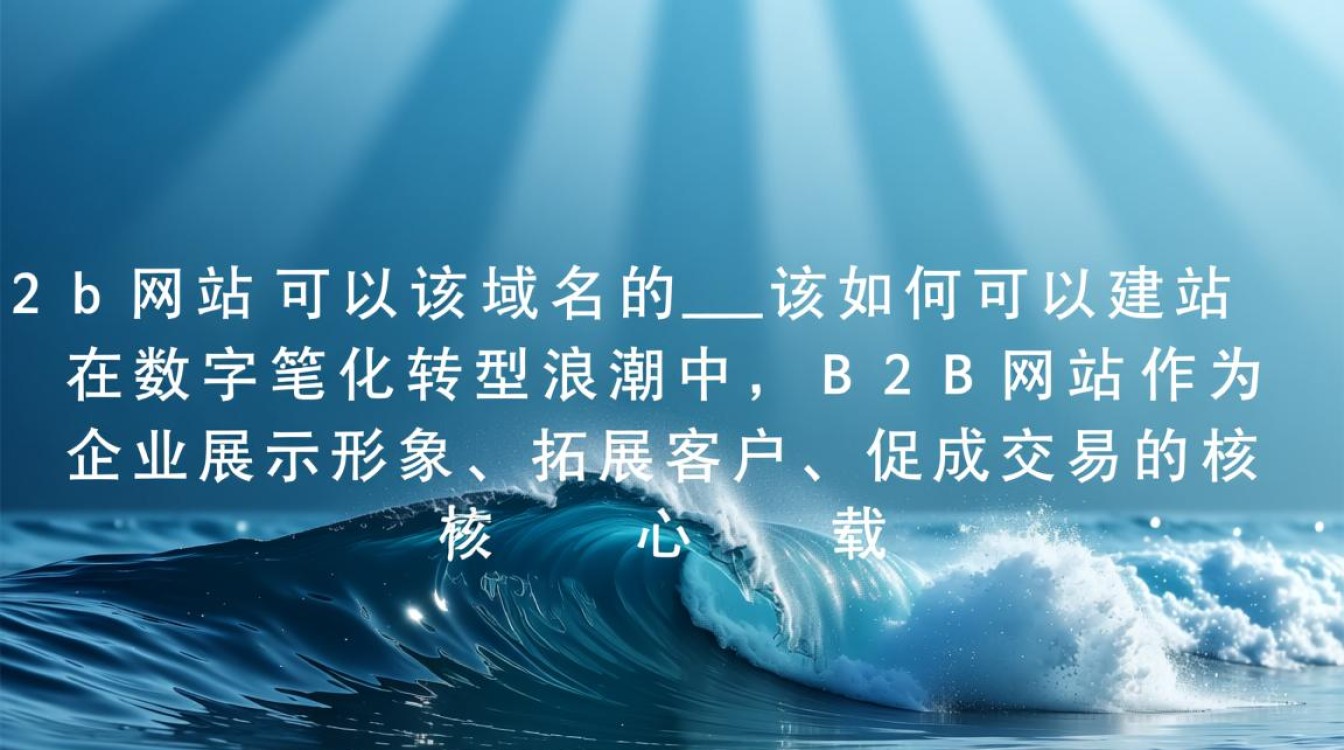 B2B网站该选什么域名？建站步骤和注意事项有哪些？