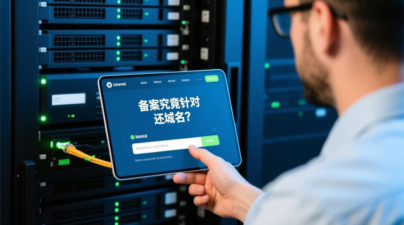 网站备案到底备的是域名还是服务器？