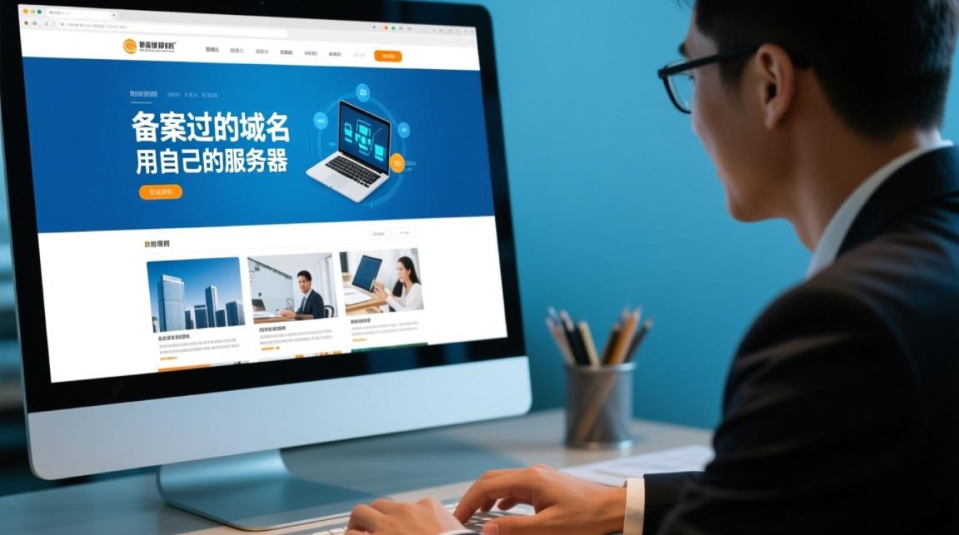 备案过的域名用自己的服务器，要怎么配置才能正常访问？