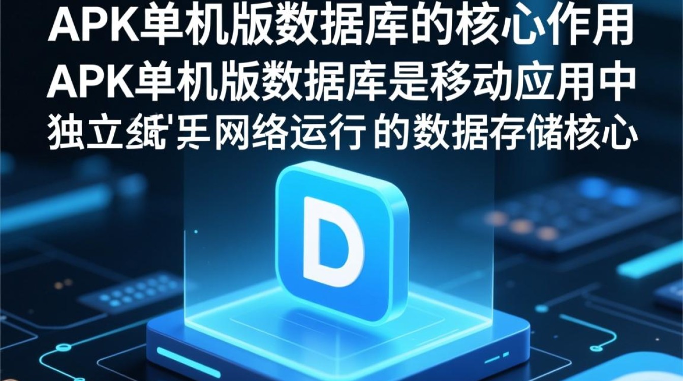 apk单机版数据库如何实现本地数据存储与高效管理？