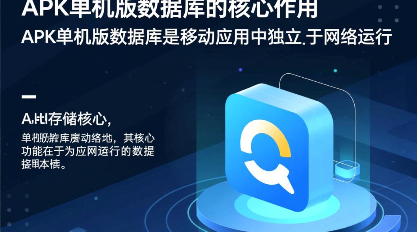 apk单机版数据库如何实现本地数据存储与高效管理？