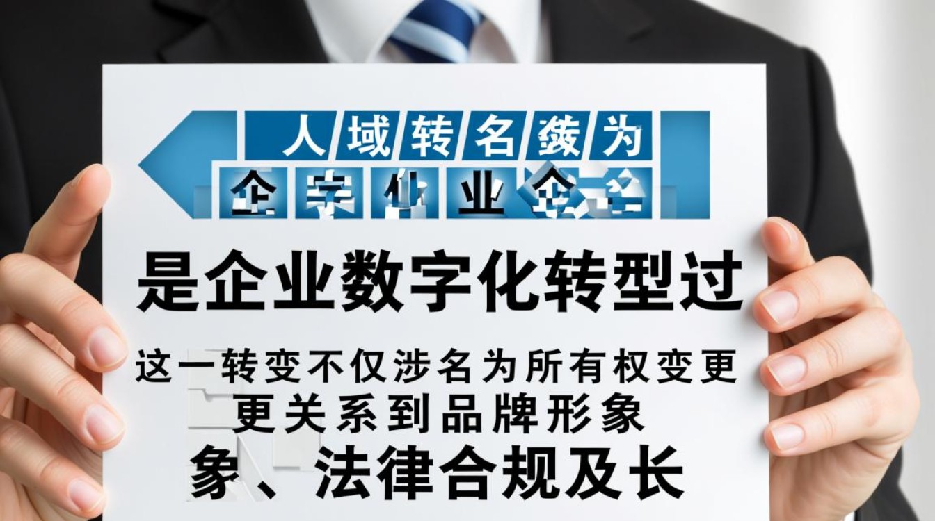个人域名转企业域名有什么注意事项和操作步骤？