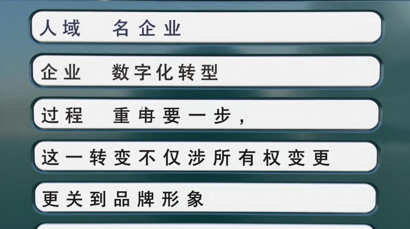 个人域名转企业域名有什么注意事项和操作步骤？