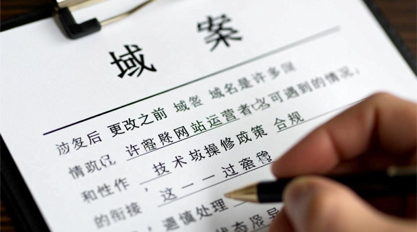 域名备案后能改之前的域名吗？备案信息怎么更新？