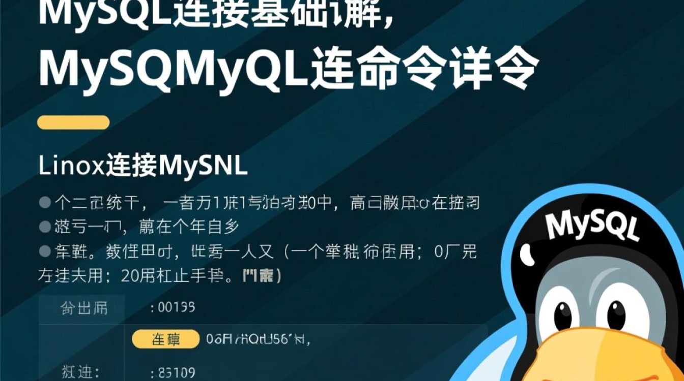 Linux MySQL 连接命令有哪些具体参数和使用场景？