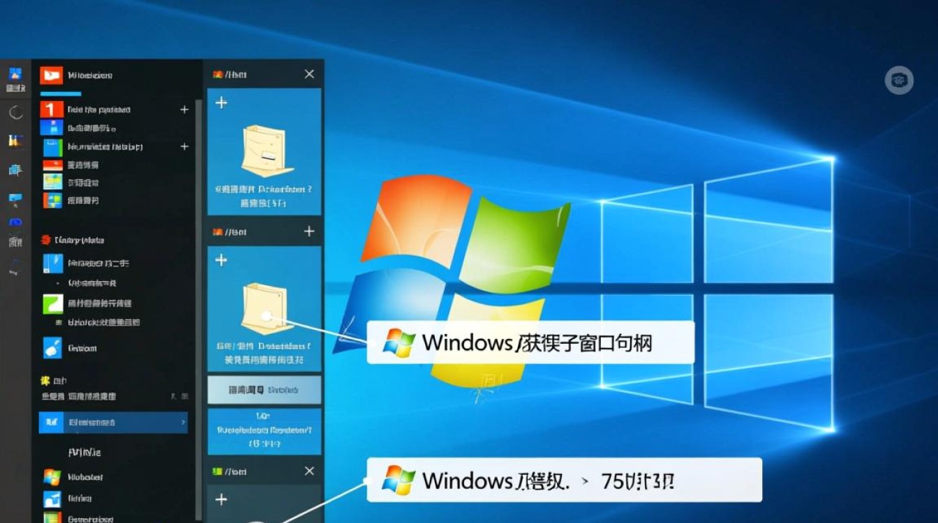 如何用API遍历所有子窗口句柄并获取其详细信息？