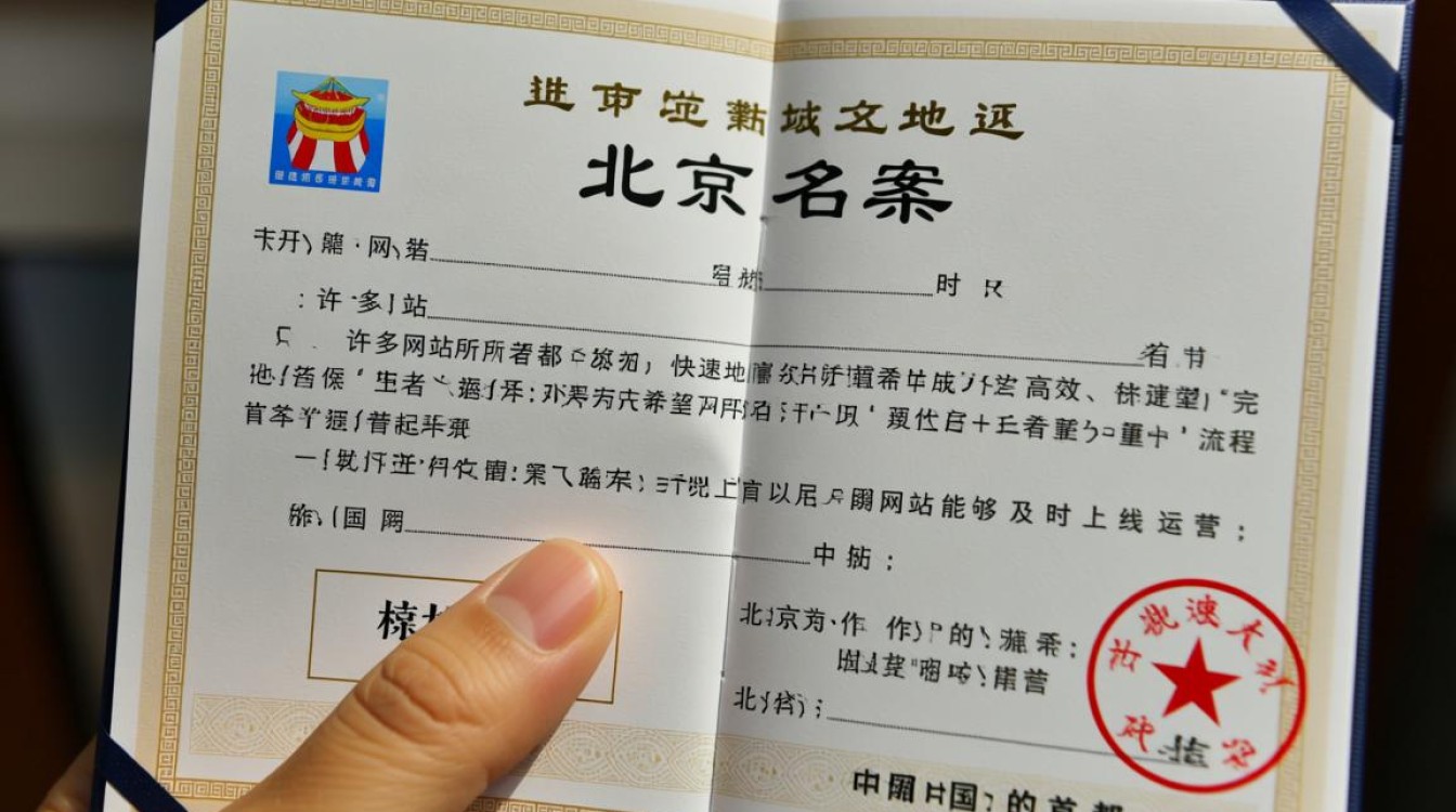 北京网站域名快速备案需要哪些条件？