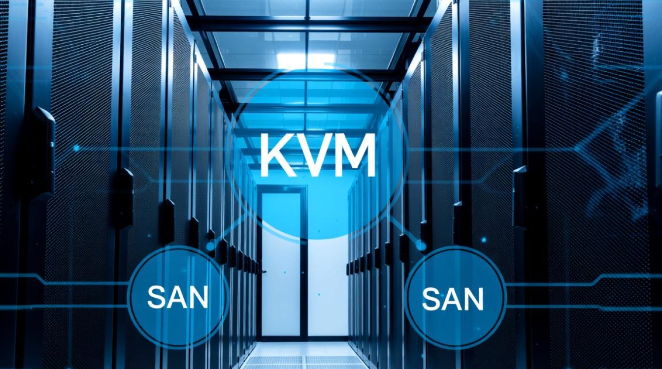 kvm虚拟机如何通过san存储实现高效数据迁移与高可用？