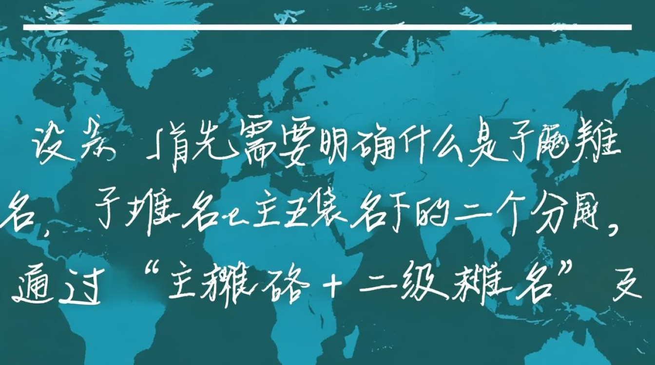 自己域名怎么设置子域名？详细步骤是什么？