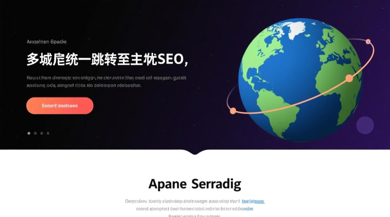 apache多域名跳转主域名如何实现301重定向配置？