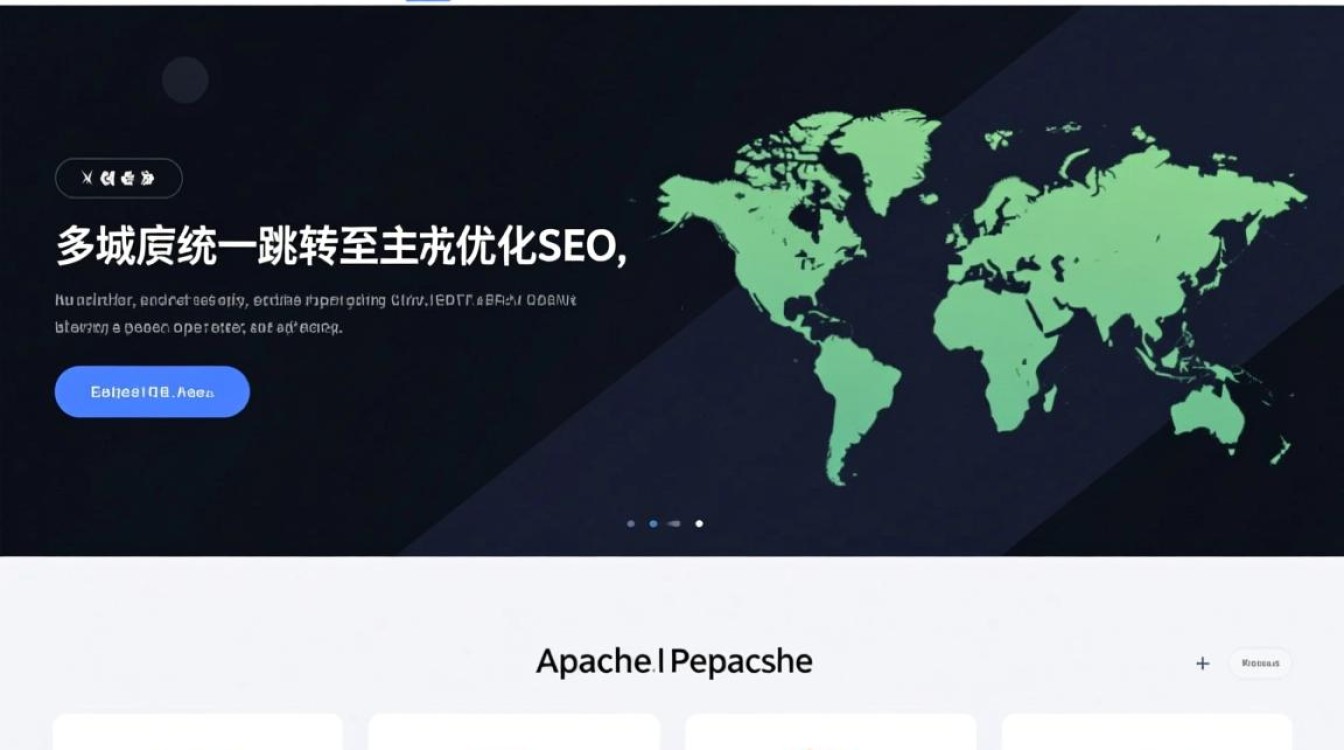 apache多域名跳转主域名如何实现301重定向配置？