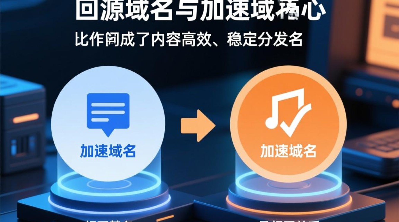 回源域名和加速域名有什么区别？如何正确配置？