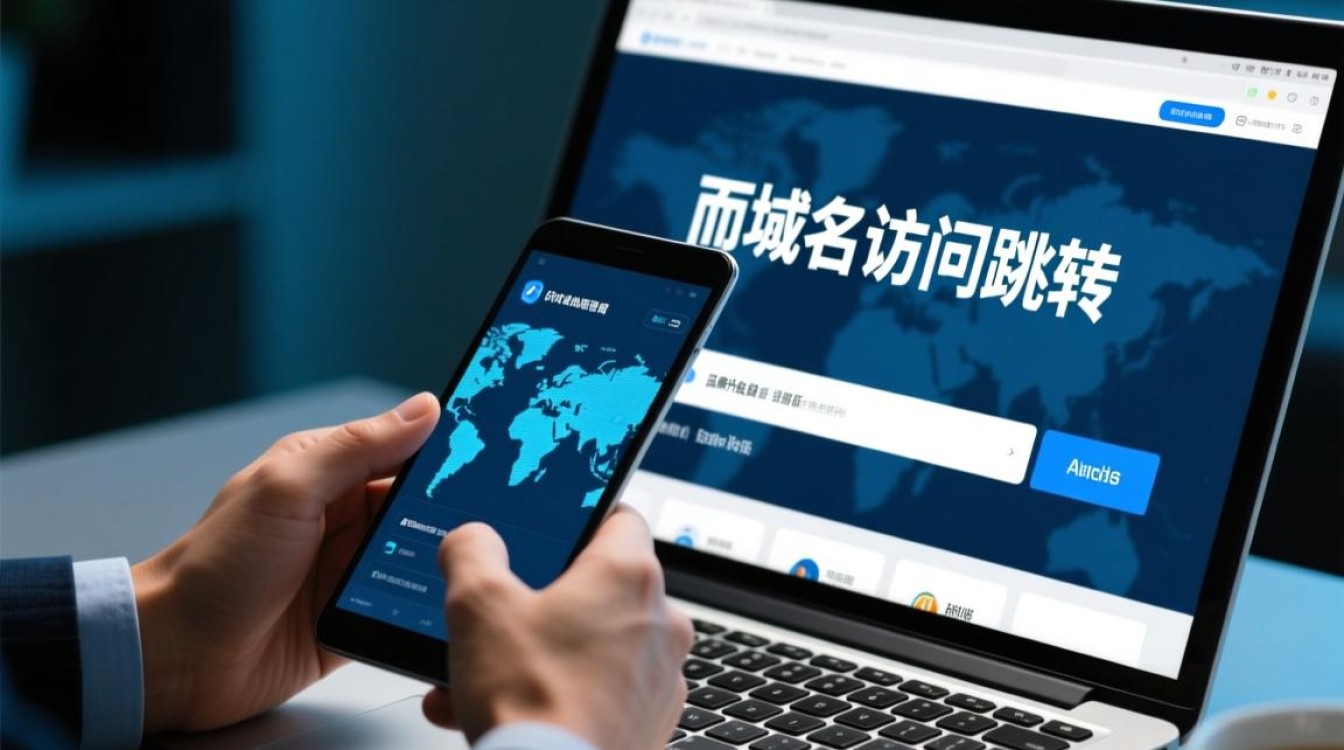 域名访问如何跳转新域名？具体操作步骤是什么？