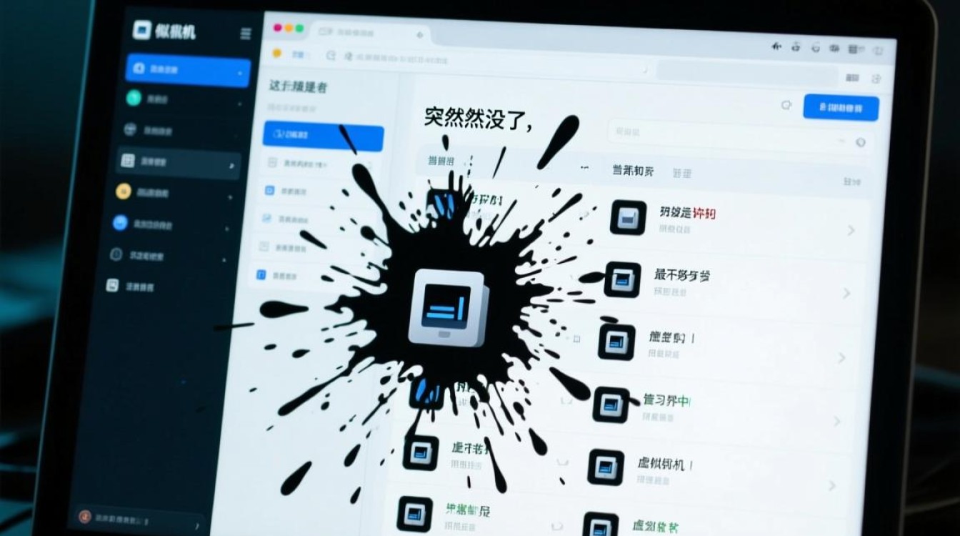 虚拟机突然没了怎么办？数据能找回吗？原因是什么？