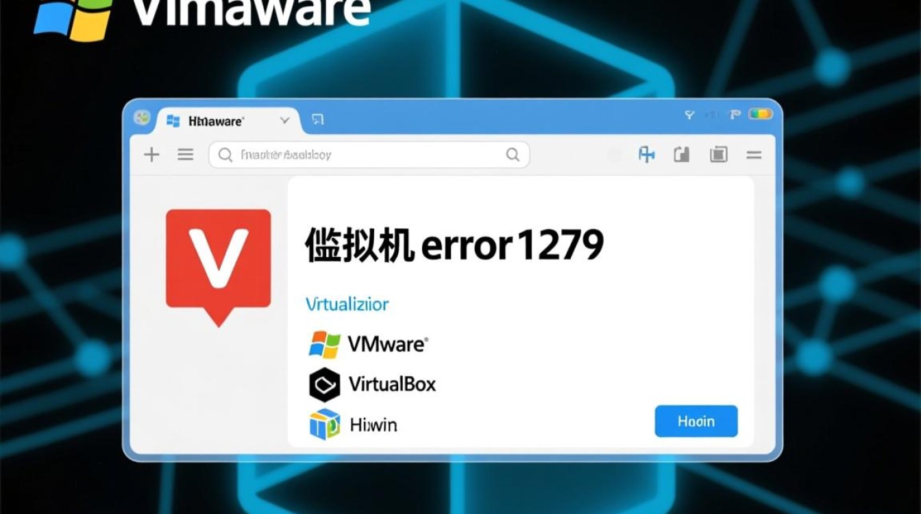 虚拟机错误1279怎么办？解决方法与原因分析