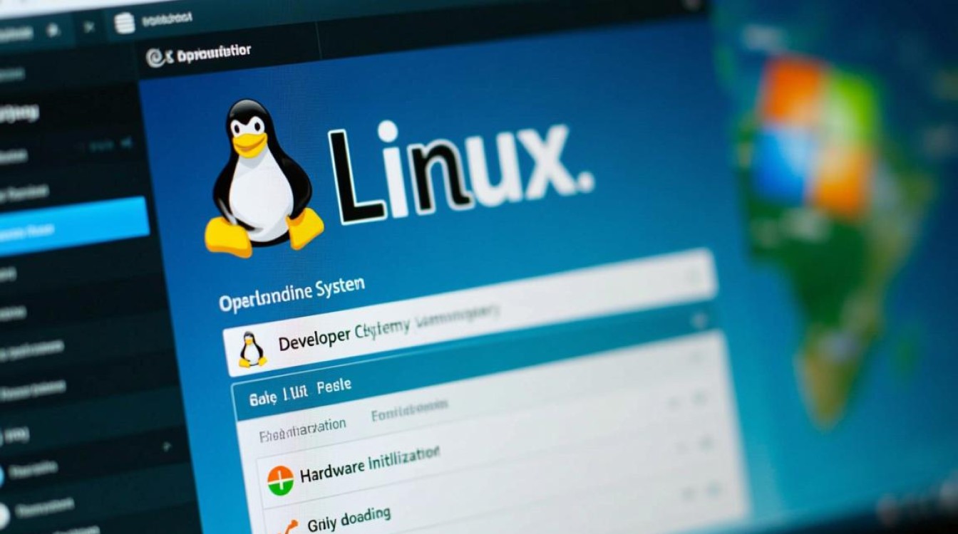 开机进入linux系统后，如何配置网络连接和用户权限？