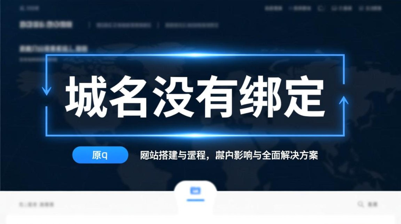 域名报错域名没有绑定怎么解决? 域名报错域名没有绑定怎么解决?
