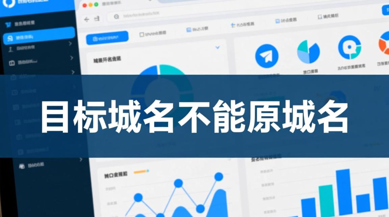 为什么目标域名不能直接使用原域名？