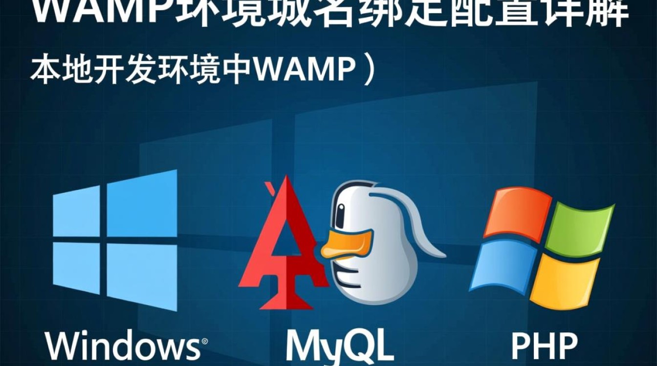 wamp环境下如何绑定多个域名并实现本地访问？