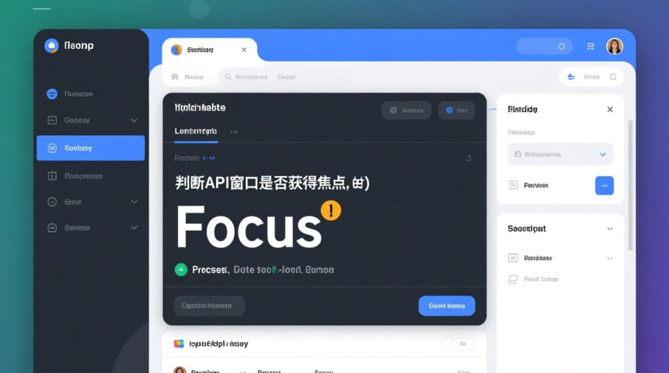 如何判断API窗口是否获得焦点? 如何判断API窗口是否获得焦点?
