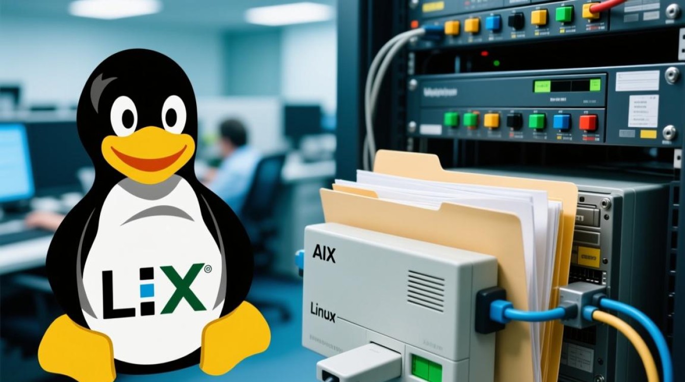 Linux系统如何正确挂载AIX系统的文件系统？
