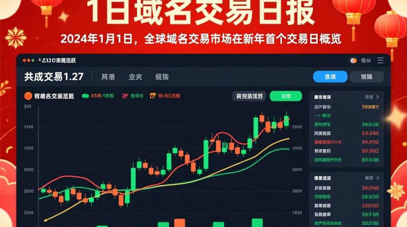 1月1日域名交易日报，哪些域名成交价最高？